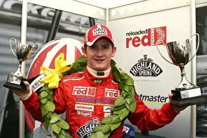 Images Dated 27th June 2005: British Formula Three Championship: Dan Clarke Double R Racing, Finished 1st Race 1