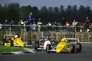 Formula Three Collection: British Formula Three Championship: Roland Ratzenberger West Surrey Racing Ralt RT31-VW