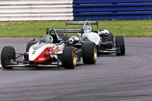Images Dated 2nd June 2002: British Formula Three Championship: Sutton Sponsored driver Alan Van Der Merwe Carlin Motorsport