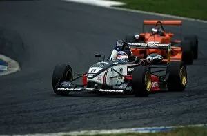 Images Dated 23rd July 2001: British Formula Three Championship: Takuma Sato took victory in race 2 after a disappointing first