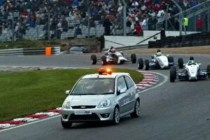 Images Dated 17th October 2004: British Formula Ford Festival: The safety car came out in the final