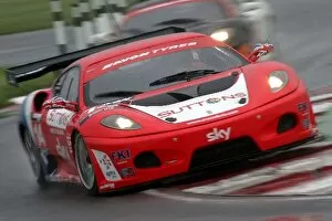 Images Dated 8th June 2008: British GT Championship: James Sutton CR Scuderia Ferrari 430 GT3