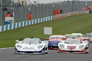 British Gt Gallery: British GT Championship: Rob Barff Rollcentre Mosler take the lead into the first corner from the start