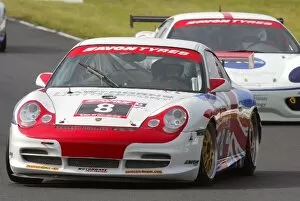Images Dated 24th June 2006: British GT Championship: Rod Barrett / Jan Persson Hawthorns Motorsport Porsche 911 GT3 Cup