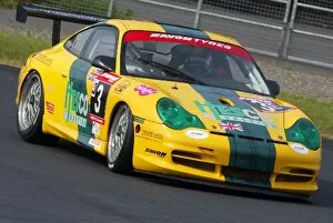 Images Dated 24th June 2006: British GT Championship: Ryan Hooker / Damian Faulkner Trackspeed Porsche 911 GT3 Cup
