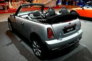 Images Dated 25th May 2004: The British Motorshow: The new Mini One Cabriolet