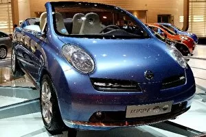 Images Dated 25th May 2004: The British Motorshow: The new Nissan Micra Cabriolet