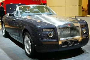 Images Dated 25th May 2004: The British Motorshow: The one off Rolls Royce 100 EX