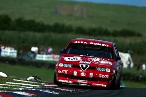 Btcc Collection: British Touring Car Championship: Gabriele Tarquini Alfa Romeo