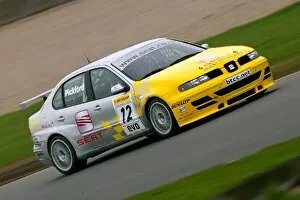 Donnington Gallery: British Touring Car Media Day: James Pickford SEAT Sport