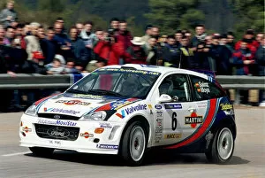Images Dated 23rd May 2021: Catalunya 2000 - Carlos Sainz Ford Focus - action