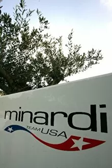 Champcar Collection: Champ Car World Series: Minardi Team USA signage