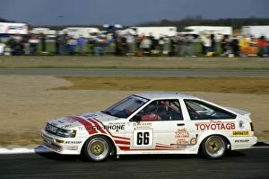BTCC Collection: Chris Hodgetts champion, action: 1987 British Touring Car Championship