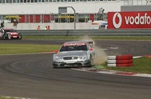 Images Dated 11th May 2003: Christijan Albers (NED), ExpressService AMG-Mercedes, Mercedes-Benz CLK-DTM cuts the corner a bit