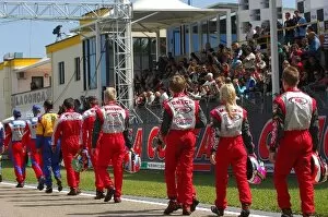 La Conca Gallery: CIK-FIA World Cup for KF2: Drivers on parade
