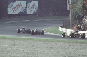 Curva Parabolica Italian Grand Prix, Monza 8th September 1968 Rd 9 World ©LA
