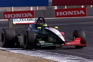 Images Dated 15th October 2001: Dayton Indy Lights Series: Luis Diaz finished third