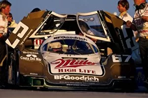 Pit Stop Gallery: Daytona 24 Hours: Winner Bob Wollek driving Porsche 962 with Derek Bell and John Andretti