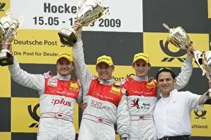 Images Dated 17th May 2009: DTM: 3rd Oliver Jarvis Audi Sport Team Phoenix A4 DTM, right