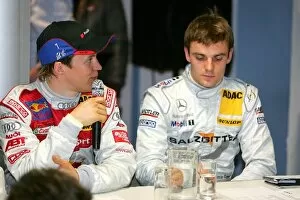 Pole Gallery: DTM Championship 2005, Rd 1, Hockenheimring: L-R: Pole sitter Mattias Ekstrom