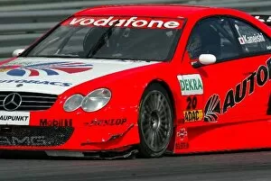 Images Dated 7th September 2003: DTM: Damage to the left front side of the car of Katsutomo Kaneishi, ARTA AMG-Mercedes