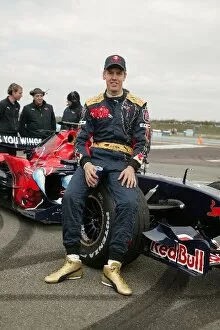 Images Dated 20th April 2008: DTM: Sebastian Vettel drives Demo laps with the STR-Formula 1 car