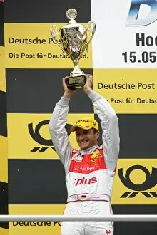 Images Dated 17th May 2009: DTM: Second placed Timo Scheider Audi Sport Team Abt A4 DTM