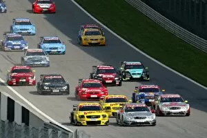A1 Ring Collection: DTM: The start of the race: DTM Championship, Rd 8, A1-Ring, Austria. 07 September 2003