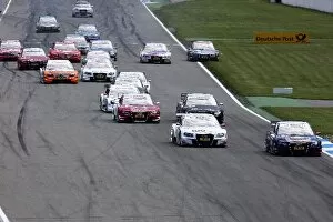 Images Dated 17th May 2009: DTM: The start of the race: DTM, Rd1, Hockenheim, Germany, 15-17 May 2009