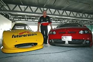Images Dated 1st April 2004: Dubai Autodrome and Business Park: Racing legend Peter Brock