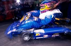Images Dated 25th July 2003: ELF Karting Masters: 1997 Formula One World Champion Jacques Villeneuve Williams