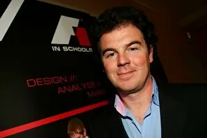Images Dated 23rd November 2005: F1 In Schools Launch: James Allen ITV Commentator