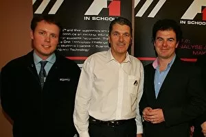 Images Dated 23rd November 2005: F1 In Schools Launch: Sam Michael Williams Technical Director, Andrew Denford F1 in Schools