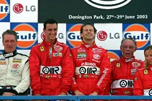 Images Dated 29th June 2003: FIA GT Championship: 2nd: Klaus Abbelen / Rob van der Zwaan / Arjen van der Zwaan Zwaans Racing