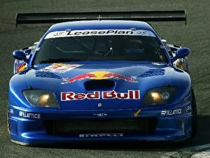 Images Dated 20th October 2002: FIA GT Championship: The Dart Racing Red Bull Ferrari 550 Maranello of Luca Riccitelli / Dieter