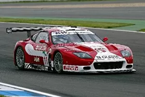 Images Dated 17th May 2004: FIA GT Championship: Fabio Babini GPC Giesse Squadra Corse Ferrari 575 GTC had looked set for