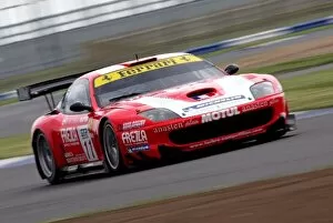 Images Dated 13th May 2005: FIA GT Championship: Fabrizio Gollin / Gabriele Gardel Larbre Competition Ferrari 550 Maranello