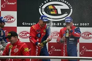 FIA GT Championship: GT2 winners Toni Vilander / Dirk Muller AF Corse