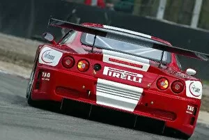 Images Dated 29th March 2004: FIA GT Championship: Philipp Peter GPC Giesse Squadra Corse Ferrari 575 GTC