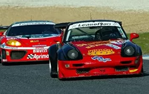 Images Dated 20th October 2002: FIA GT Championship: Raffaele Sangiuolo / Gerold Reid / Christian Reid Proton Competition Porsche
