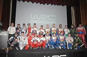 Images Dated 2nd February 2010: FIA World Rally Championship: The 2010 World Rally Championship lineup