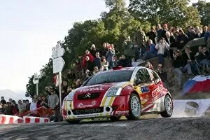 Images Dated 9th April 2006: FIA World Rally Championship: Brice Tirabassi, Citroen C2 Super 1600 JWRC
