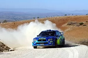 Dust Gallery: FIA World Rally Championship: Chris Atkinson, Subaru Impreza WRC, on stage 13