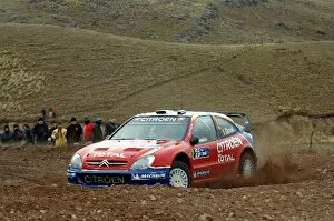 Images Dated 16th July 2005: FIA World Rally Championship: Francois Duval, Citroen Xsara WRC, on stage 7