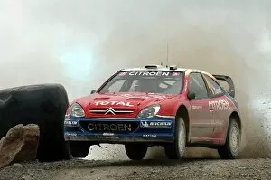 Images Dated 18th September 2005: FIA World Rally Championship: Francois Duval, Citroen Xsara WRC, on Stage 9