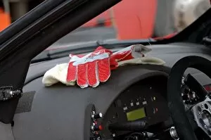 France Collection: FIA World Rally Championship: Francois Duval Citroen Xsara WRC, gloves at the ready