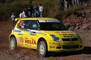 Rally Argentina Collection: FIA World Rally Championship: Guy Wilks, Suzuki Swift JWRC