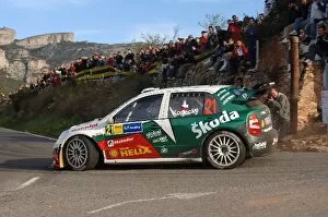 Images Dated 27th March 2006: FIA World Rally Championship: Jan Kopecky, Skoda Fabia WRC, finished fifth overall