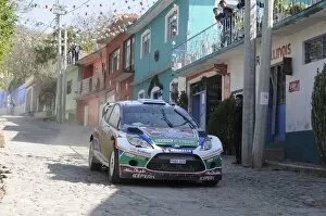 Rd2 Rally Mexico Gallery: FIA World Rally Championship: Jari-Matti Latvala, Ford Fiesta RS WRC, in Arperos village