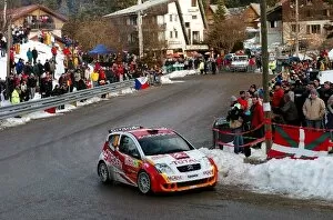Images Dated 24th January 2005: FIA World Rally Championship: Kris Meeke with co-driver Chris Patterson Citroen C2 Super 1600 at